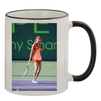 Daniela Hantuchova 11oz Colored Rim & Handle Mug