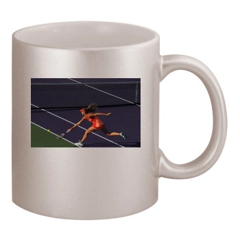 Daniela Hantuchova 11oz Metallic Silver Mug