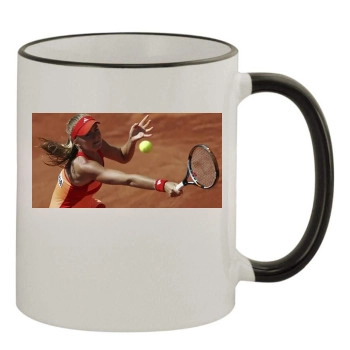 Daniela Hantuchova 11oz Colored Rim & Handle Mug