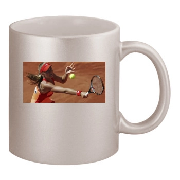 Daniela Hantuchova 11oz Metallic Silver Mug