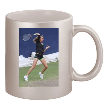 Daniela Hantuchova 11oz Metallic Silver Mug