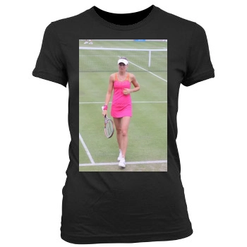 Daniela Hantuchova Women's Junior Cut Crewneck T-Shirt