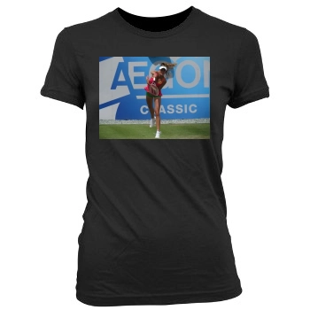 Daniela Hantuchova Women's Junior Cut Crewneck T-Shirt