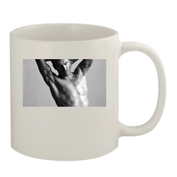 David Beckham 11oz White Mug