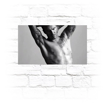 David Beckham Metal Wall Art