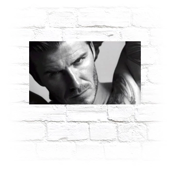 David Beckham Metal Wall Art