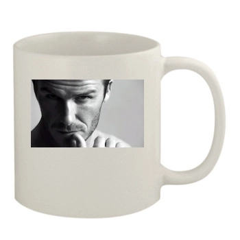 David Beckham 11oz White Mug