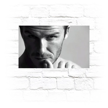 David Beckham Metal Wall Art