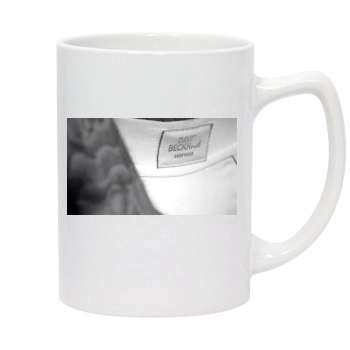 David Beckham 14oz White Statesman Mug