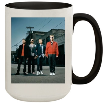 Backstreet Boys 15oz Colored Inner & Handle Mug