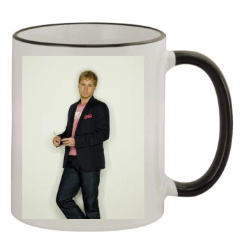 Backstreet Boys 11oz Colored Rim & Handle Mug