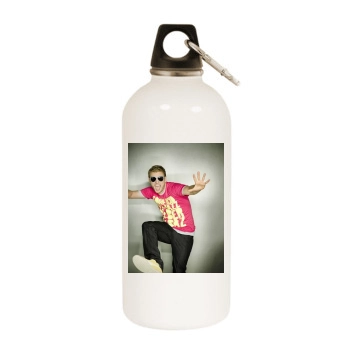 Backstreet Boys White Water Bottle With Carabiner