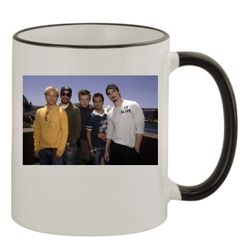 Backstreet Boys 11oz Colored Rim & Handle Mug