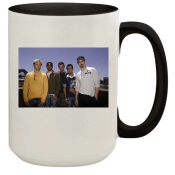 Backstreet Boys 15oz Colored Inner & Handle Mug