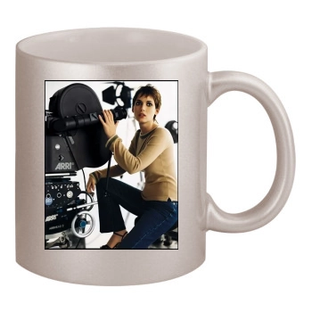 Winona Ryder 11oz Metallic Silver Mug