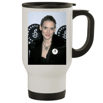 Winona Ryder Stainless Steel Travel Mug