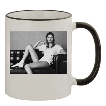 Edita Vilkeviciute 11oz Colored Rim & Handle Mug