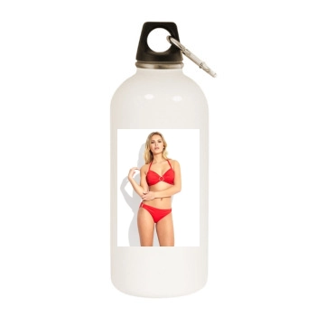 Elisandra Tomacheski White Water Bottle With Carabiner