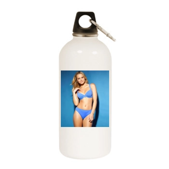 Elisandra Tomacheski White Water Bottle With Carabiner