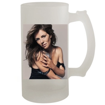 Elizabeth Hurley 16oz Frosted Beer Stein