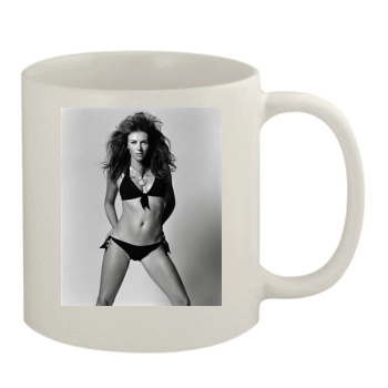 Elizabeth Hurley 11oz White Mug