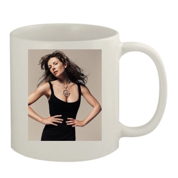 Elizabeth Hurley 11oz White Mug