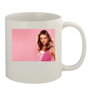 Elizabeth Hurley 11oz White Mug