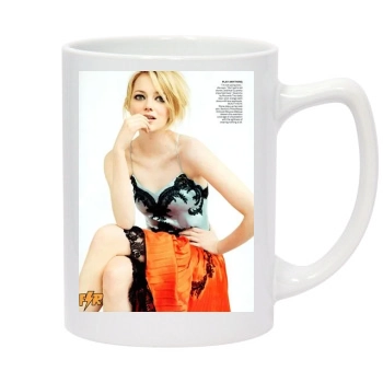 Emma Stone 14oz White Statesman Mug