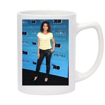 Emmanuelle Chriqui 14oz White Statesman Mug