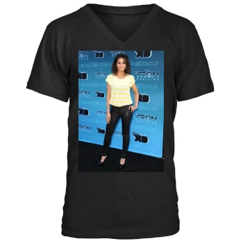 Emmanuelle Chriqui Men's V-Neck T-Shirt