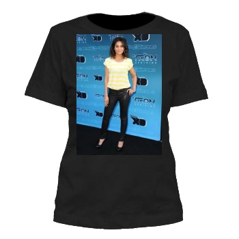 Emmanuelle Chriqui Women's Cut T-Shirt