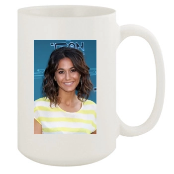 Emmanuelle Chriqui 15oz White Mug