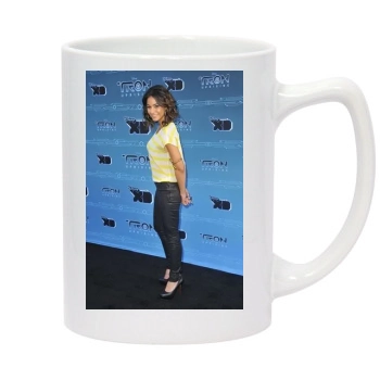 Emmanuelle Chriqui 14oz White Statesman Mug