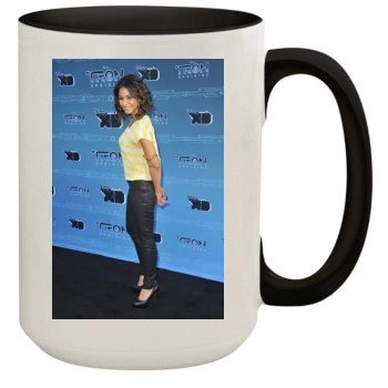 Emmanuelle Chriqui 15oz Colored Inner & Handle Mug