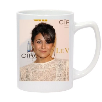 Emmanuelle Chriqui 14oz White Statesman Mug