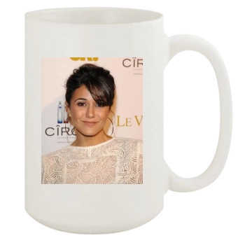 Emmanuelle Chriqui 15oz White Mug