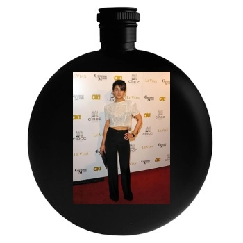 Emmanuelle Chriqui Round Flask