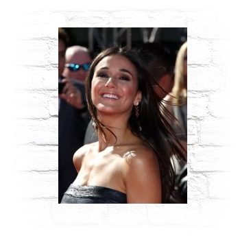 Emmanuelle Chriqui Metal Wall Art