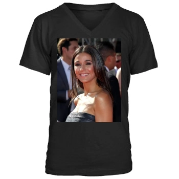 Emmanuelle Chriqui Men's V-Neck T-Shirt