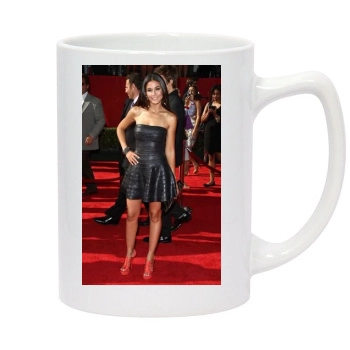 Emmanuelle Chriqui 14oz White Statesman Mug