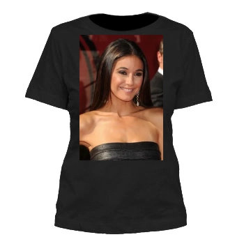 Emmanuelle Chriqui Women's Cut T-Shirt