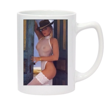 Erika Eleniak 14oz White Statesman Mug