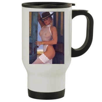 Erika Eleniak Stainless Steel Travel Mug