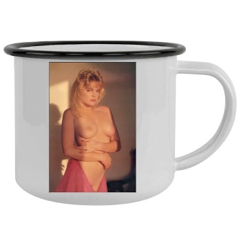 Erika Eleniak Camping Mug