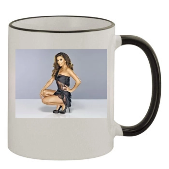 Eva Longoria 11oz Colored Rim & Handle Mug