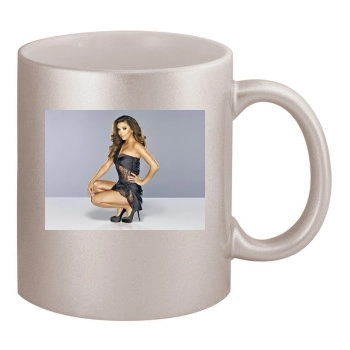 Eva Longoria 11oz Metallic Silver Mug