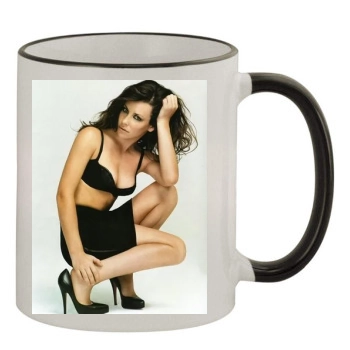 Evangeline Lilly 11oz Colored Rim & Handle Mug