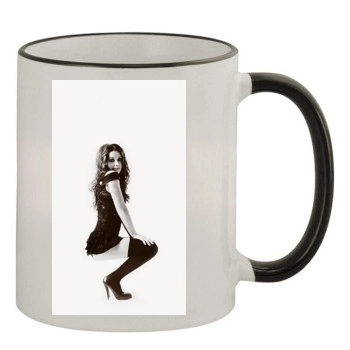 Evangeline Lilly 11oz Colored Rim & Handle Mug