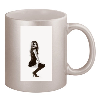 Evangeline Lilly 11oz Metallic Silver Mug