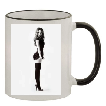 Evangeline Lilly 11oz Colored Rim & Handle Mug